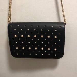 Black cross body bag